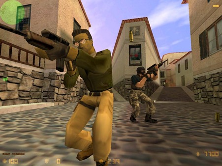 Counter-Strike 1.6 çatışma sahnesi
